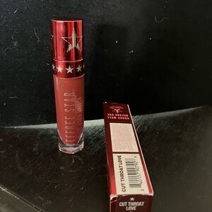 NWOT Jeffrey Star velour liquid lipstick - cut throat love.